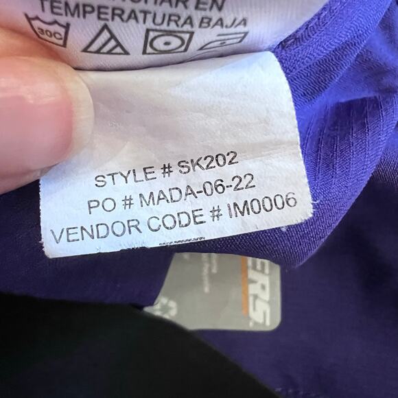 SKETCHERS BREEZE THREE POCKET MID RISE STRAIGHT LEG WOMENS SCRUBS PANTS SIZE MED - Picture 10 of 16